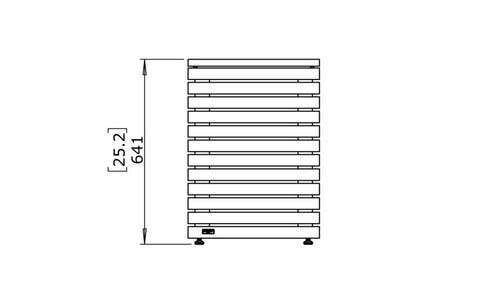 Ecosmart Fire Tank (Teak) Stool