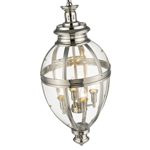 Pendant Luminaire In Nickel LL00205