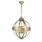 Pendant Luminaire In Antique Brass LL00206