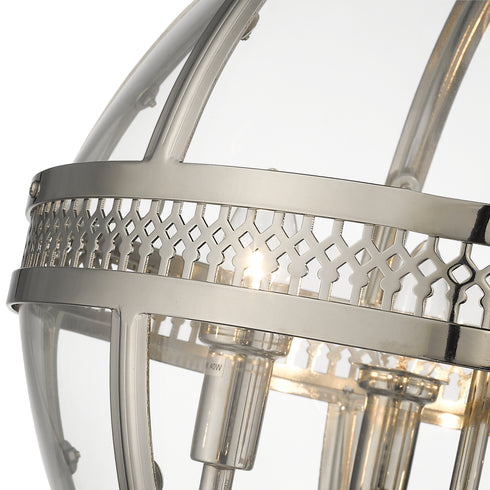 Pendant Luminaire In Nickel LL00207