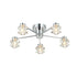 Flush luminaire in Chrome LL00210