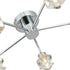 Flush luminaire in Chrome LL00210
