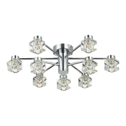 Flush luminaire in Chrome LL00211