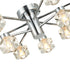 Flush luminaire in Chrome LL00211