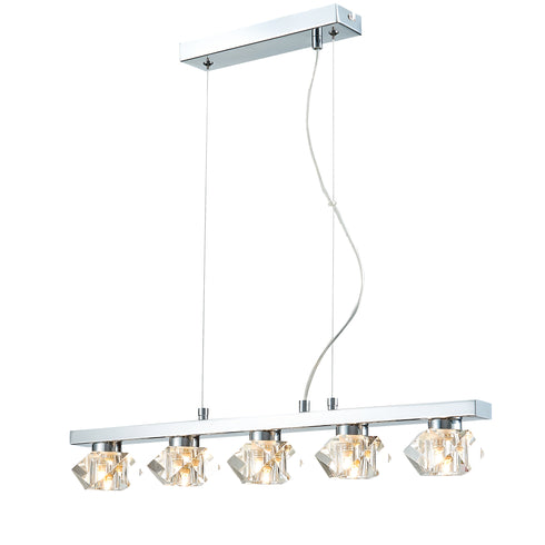 Decorative luminaire in Chrome LL00212