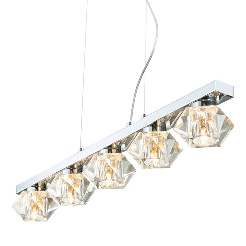 Decorative luminaire in Chrome LL00212