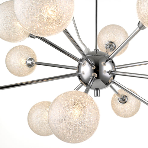 Decorative Luminaire In Chrome And Clear LL00217