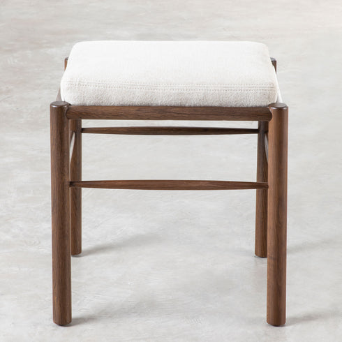Burford Stool – Neutral Fabric