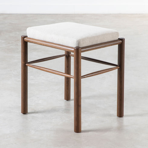 Burford Stool – Neutral Fabric