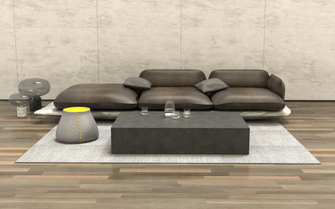 Blinde Design Bloc L5 Concrete Coffee Table - Graphite Finish - BLD.1.T.BLC.L5.GH