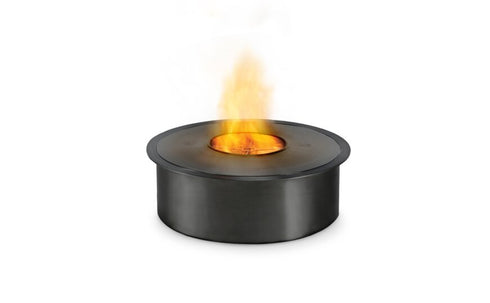 Ecosmart Fire AB8 Ethanol Burner - Black Finish - ESF.B.AB8.WTT.BL