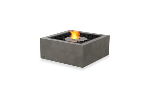 Ecosmart Fire Base 30 Fire Pit Table - Natural Finish / Stainless Steel Burner - ESF.O.BAS.30.NA