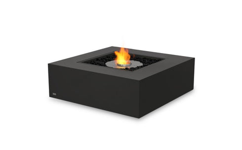 Ecosmart Fire Base 40 Fire Pit Table - Graphite Finish / Stainless Steel Burner - ESF.O.BAS.40.GH