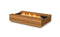 Ecosmart Fire Cosmo 50 Fire Pit Table - Teak Finish / Stainless Steel Burner - ESF.O.CMO.50.TN