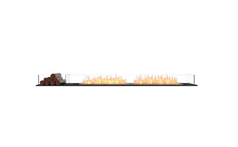 Ecosmart Fire Flex 104BN.BX1 Bench Fireplace Insert - Black Finish / Stainless Steel Burner - ESF.FX.104BN.BX1