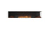 Ecosmart Fire Flex 104RC.BX2 Right Corner Fireplace Insert - Black Finish / Stainless Steel Burner - ESF.FX.104RC.BX2