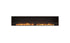 Ecosmart Fire Flex 104SS Single Sided Fireplace Insert - Black Finish / Stainless Steel Burner - ESF.FX.104SS