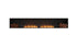 Ecosmart Fire Flex 122SS.BX2 Single Sided Fireplace Insert - Black Finish / Stainless Steel Burner - ESF.FX.122SS.BX2
