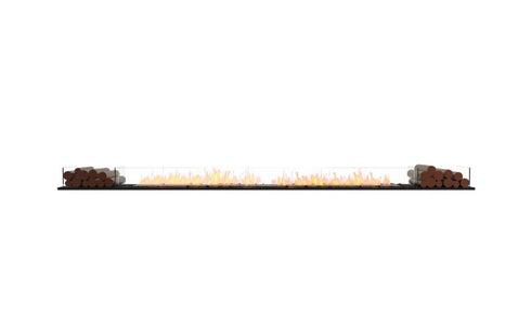 Ecosmart Fire Flex 140BN.BX2 Bench Fireplace Insert - Black Finish / Stainless Steel Burner - ESF.FX.140BN.BX2