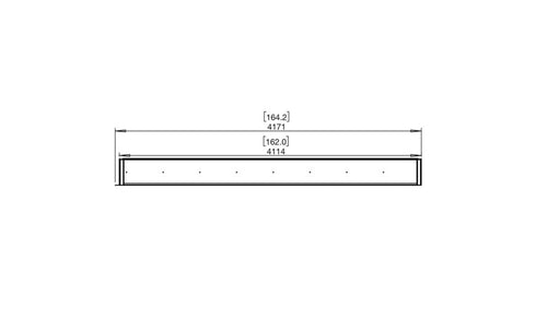 Ecosmart Fire Flex 158RC Right Corner Fireplace Insert - Black Finish / Stainless Steel Burner - ESF.FX.158RC