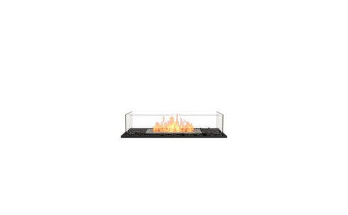 Ecosmart Fire Flex 32BN Bench Fireplace Insert - Black Finish / Stainless Steel Burner - ESF.FX.32BN