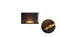 Ecosmart Fire Flex 32RC Right Corner Fireplace Insert - Black Finish / Black Burner - ESF.FX.32RC.B
