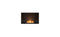 Ecosmart Fire Flex 32SS Single Sided Fireplace Insert - Black Finish / Stainless Steel Burner - ESF.FX.32SS
