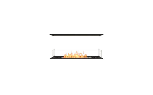Ecosmart Fire Flex 42IL Island Fireplace Insert - Black Finish / Stainless Steel Burner - ESF.FX.42IL
