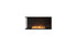 Ecosmart Fire Flex 42LC Left Corner Fireplace Insert - Black Finish / Stainless Steel Burner - ESF.FX.42LC