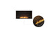 Ecosmart Fire Flex 42SS Single Sided Fireplace Insert - Black Finish / Black Burner - ESF.FX.42SS.B