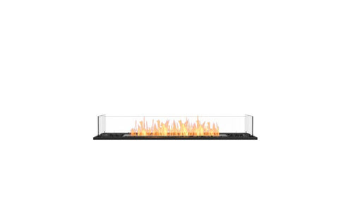 Ecosmart Fire Flex 50BN Bench Fireplace Insert - Black Finish / Stainless Steel Burner - ESF.FX.50BN