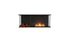 Ecosmart Fire Flex 50BY.BXL Bay Fireplace Insert - Black Finish / Stainless Steel Burner - ESF.FX.50BY.BXL