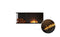 Ecosmart Fire Flex 50LC.BXL Left Corner Fireplace Insert - Black Finish / Black Burner - ESF.FX.50LC.BXL.B