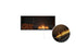 Ecosmart Fire Flex 50SS.BXL Single Sided Fireplace Insert - Black Finish / Black Burner - ESF.FX.50SS.BXL.B