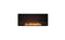 Ecosmart Fire Flex 50SS Single Sided Fireplace Insert - Black Finish / Stainless Steel Burner - ESF.FX.50SS