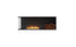 Ecosmart Fire Flex 60LC.BXR Left Corner Fireplace Insert - Black Finish / Stainless Steel Burner - ESF.FX.60LC.BXR