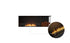 Ecosmart Fire Flex 60RC.BXR Right Corner Fireplace Insert - Black Finish / Black Burner - ESF.FX.60RC.BXR.B