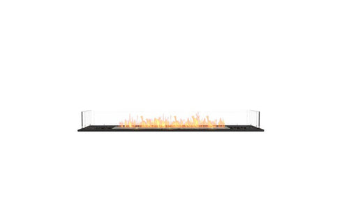 Ecosmart Fire Flex 68BN Bench Fireplace Insert - Black Finish / Stainless Steel Burner - ESF.FX.68BN