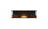 Ecosmart Fire Flex 68BY.BX2 Bay Fireplace Insert - Black Finish / Stainless Steel Burner - ESF.FX.68BY.BX2