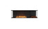Ecosmart Fire Flex 68BY.BXR Bay Fireplace Insert - Black Finish / Stainless Steel Burner - ESF.FX.68BY.BXR