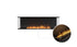 Ecosmart Fire Flex 68BY Bay Fireplace Insert - Black Finish / Black Burner - ESF.FX.68BY.B