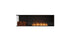 Ecosmart Fire Flex 68LC.BXL Left Corner Fireplace Insert - Black Finish / Stainless Steel Burner - ESF.FX.68LC.BXL