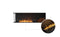 Ecosmart Fire Flex 68LC.BXR Left Corner Fireplace Insert - Black Finish / Black Burner - ESF.FX.68LC.BXR.B