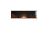Ecosmart Fire Flex 68RC.BX2 Right Corner Fireplace Insert - Black Finish / Stainless Steel Burner - ESF.FX.68RC.BX2
