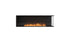 Ecosmart Fire Flex 68RC Right Corner Fireplace Insert - Black Finish / Stainless Steel Burner - ESF.FX.68RC