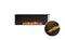 Ecosmart Fire Flex 68RC Right Corner Fireplace Insert - Black Finish / Black Burner - ESF.FX.68RC.B