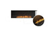 Ecosmart Fire Flex 68RC Right Corner Fireplace Insert - Black Finish / Black Burner - ESF.FX.68RC.B