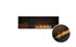 Ecosmart Fire Flex 68SS.BXL Single Sided Fireplace Insert - Black Finish / Black Burner - ESF.FX.68SS.BXL.B