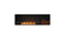 Ecosmart Fire Flex 68SS.BXR Single Sided Fireplace Insert - Black Finish / Stainless Steel Burner - ESF.FX.68SS.BXR