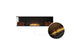 Ecosmart Fire Flex 78LC.BX2 Left Corner Fireplace Insert - Black Finish / Black Burner - ESF.FX.78LC.BX2.B